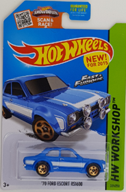 Picture of 2015 70 ford escort RS1600 HW Workshop cars.