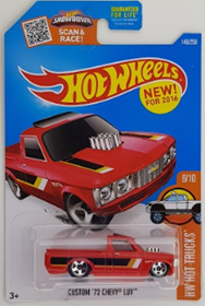 Picture of 2016 Custom 72 Chevy Luv #8of10 HW Hot Trucks cars.
