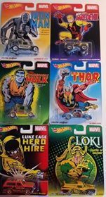 Picture of Marvel Comics Complete Set of 6 Pop Cultues