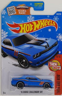 Picture of '15 Dodge Challenger SRT #9of10 Then and Now Snow Flake Card