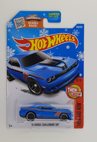 Picture of '15 Dodge Challenger SRT #9of10 Then and Now Snow Flake Card